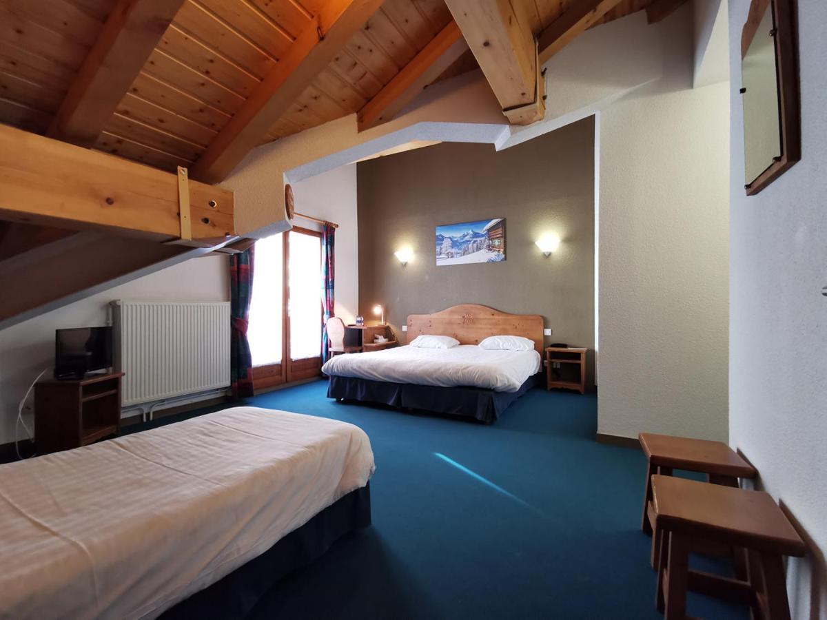 Hotel Les Bruyeres Alpe d'Huez Buitenkant foto
