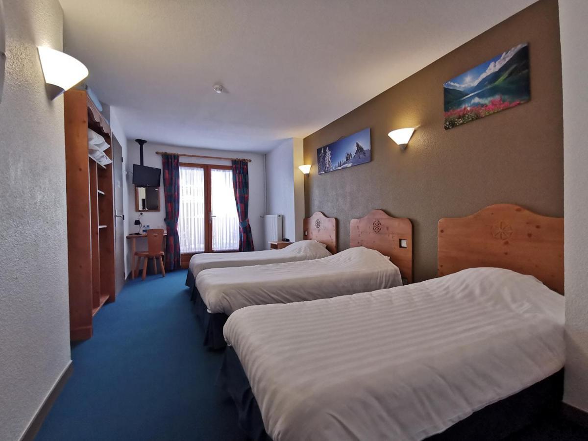 Hotel Les Bruyeres Alpe d'Huez Buitenkant foto